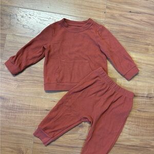 Cat & Jack Baby Knit Set in Rust